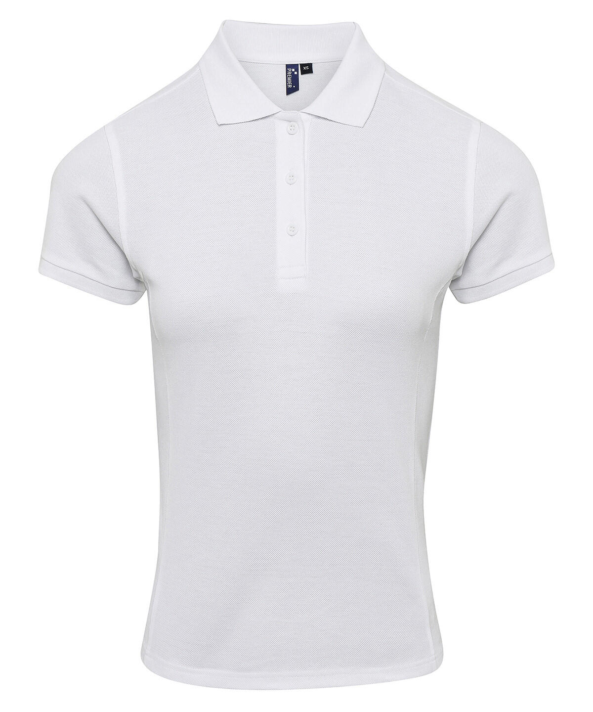 Premier PR632 Women's Coolchecker® plus piqué polo White