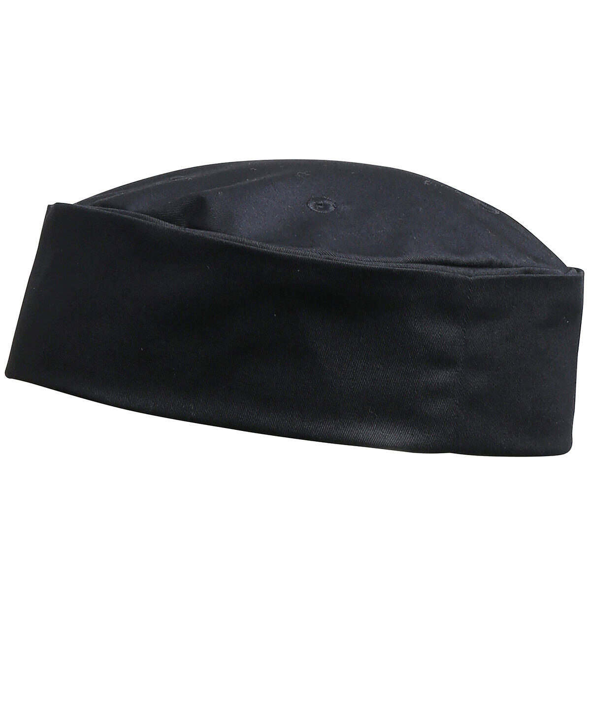 Premier PR648 Turn-up chef's hat Black