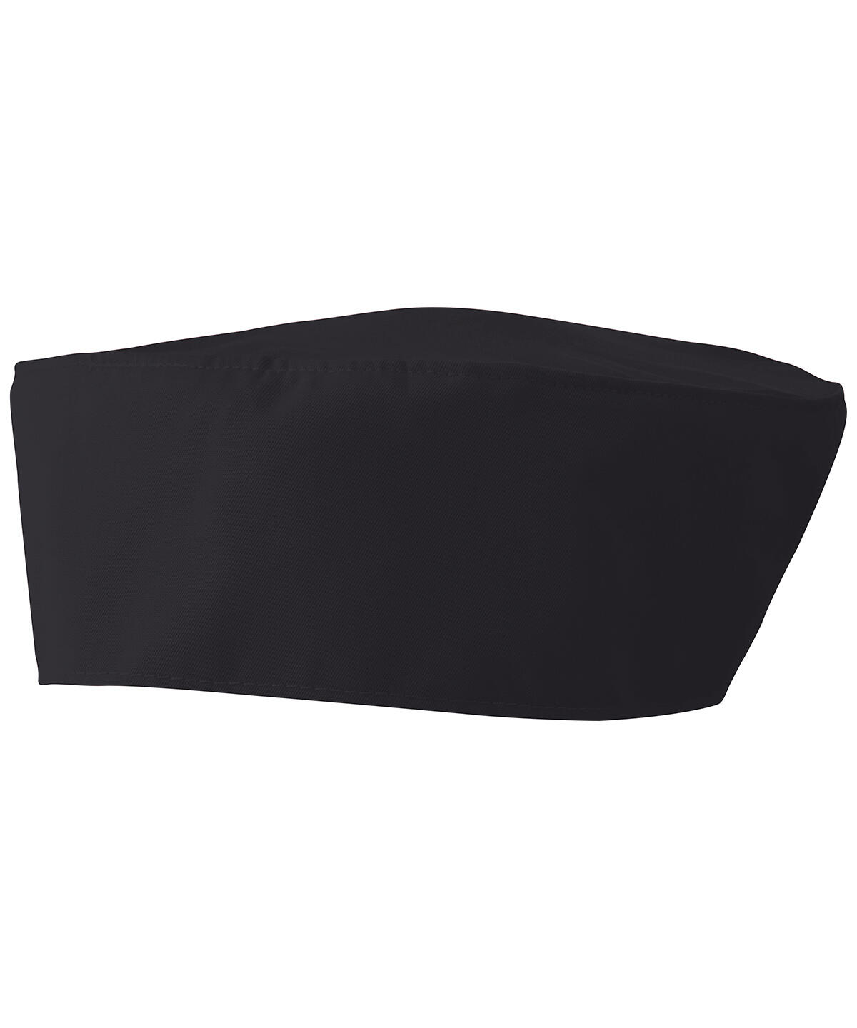 Premier PR653 Chef's skull cap Black