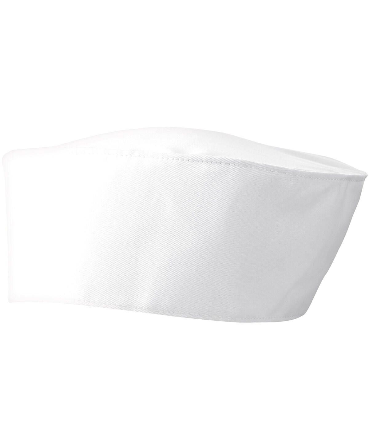 Premier PR653 Chef's skull cap White