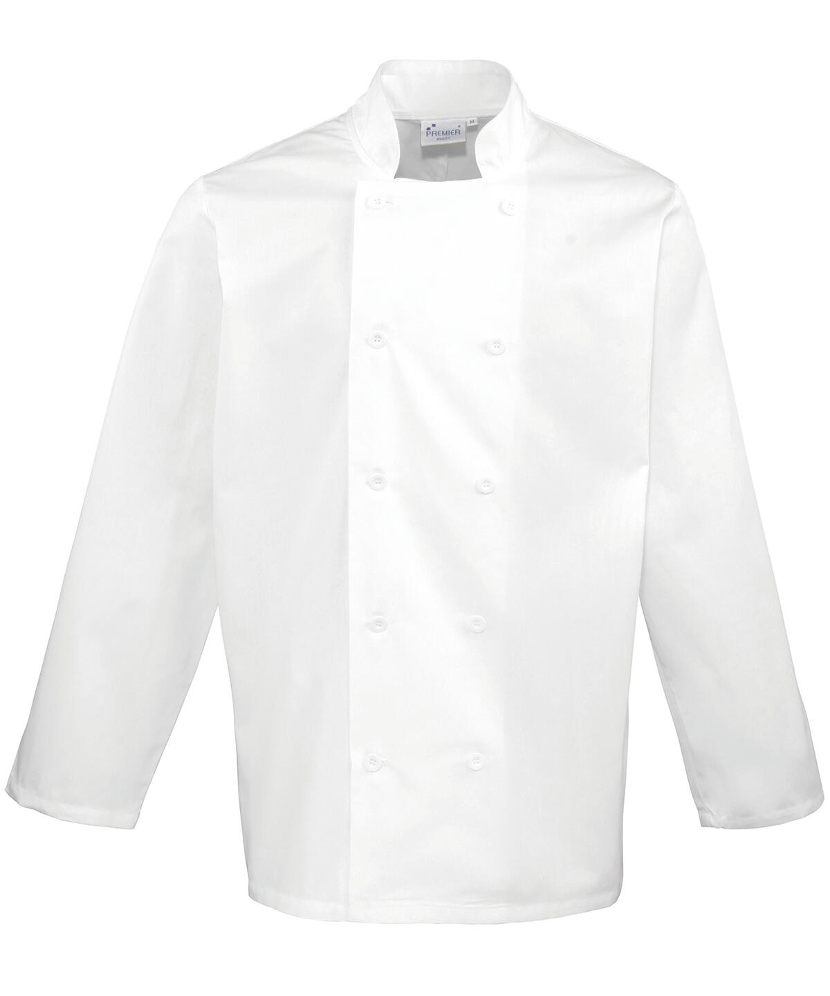 Premier PR657 Long sleeve chef’s jacket White