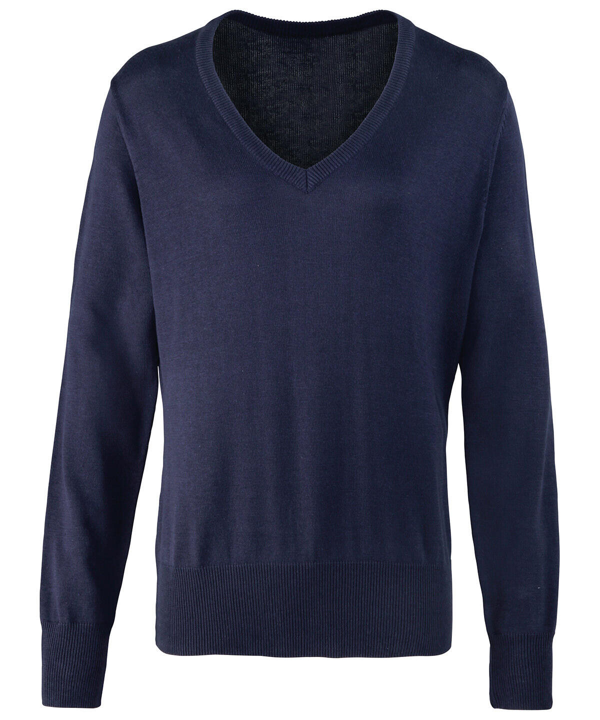 Premier PR696 Women's v-neck knitted sweater Blue