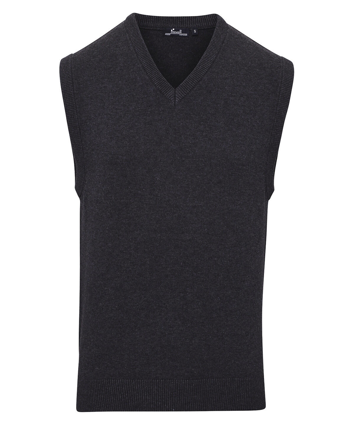 Premier PR699 Sleeveless knitted sweater Grey