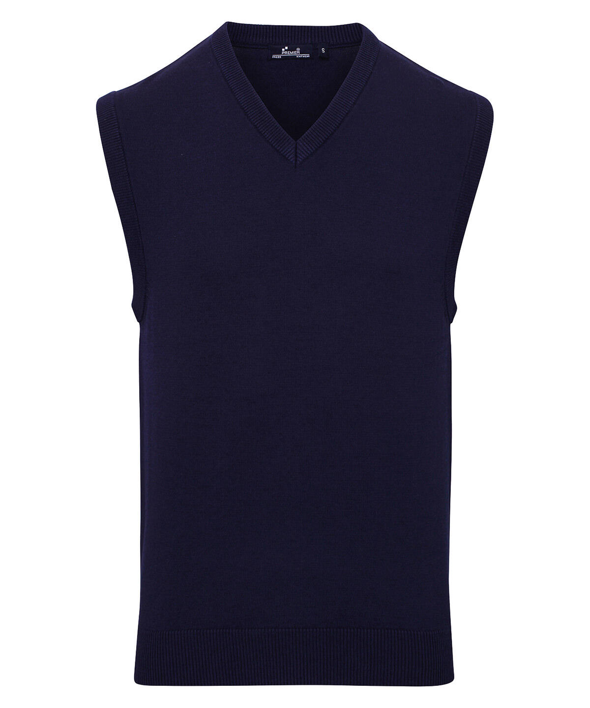 Premier PR699 Sleeveless knitted sweater Blue