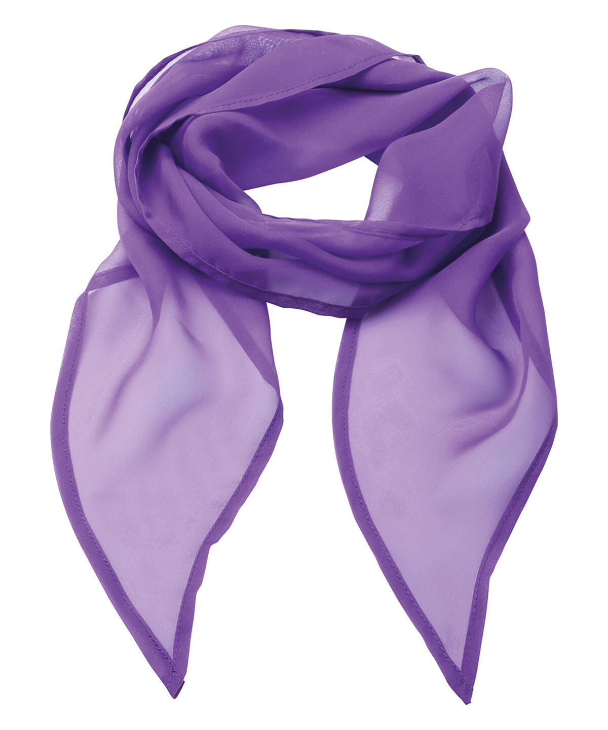 Premier PR740 'Colours' Chiffon scarf Purple