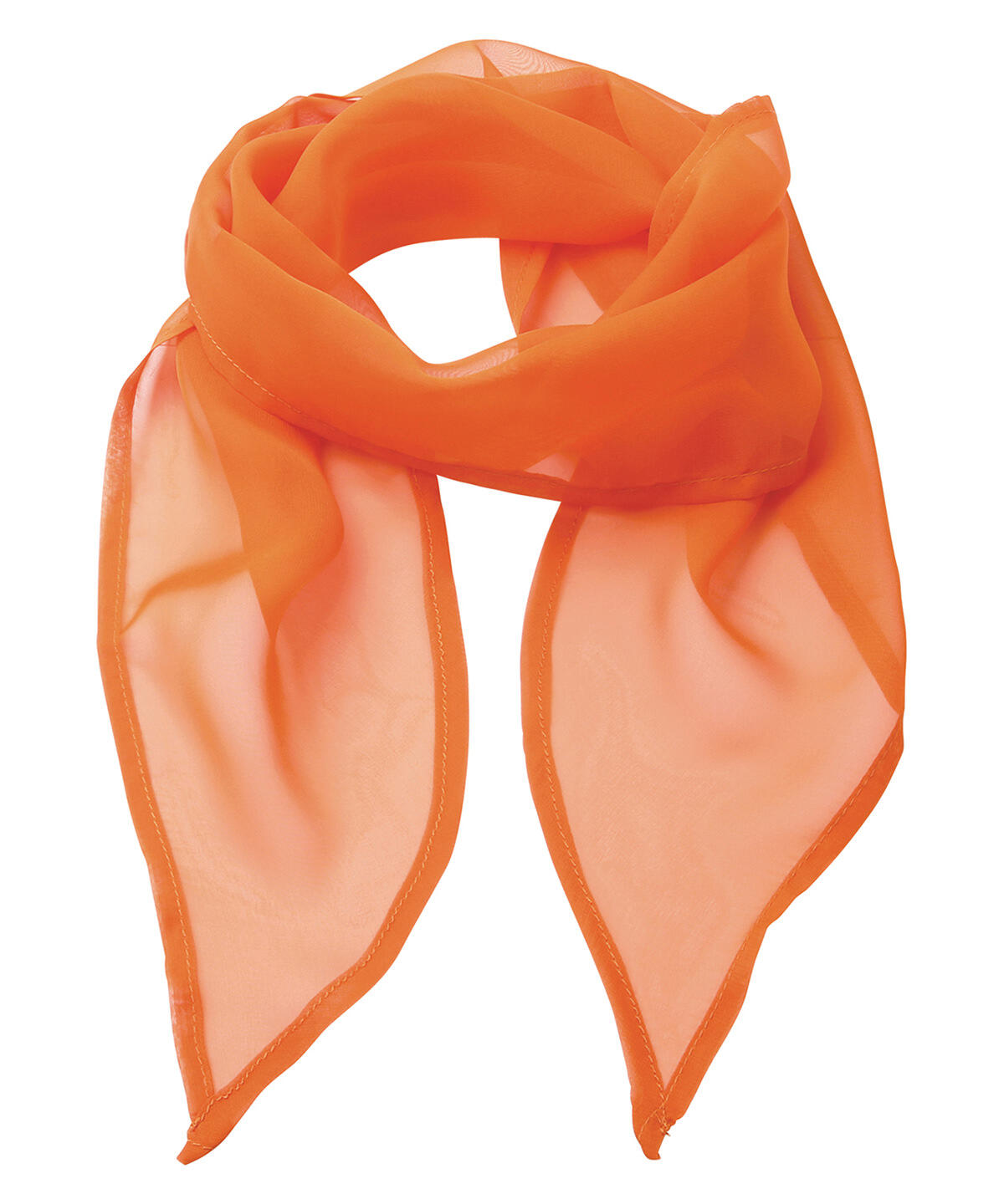 Premier PR740 'Colours' Chiffon scarf Orange