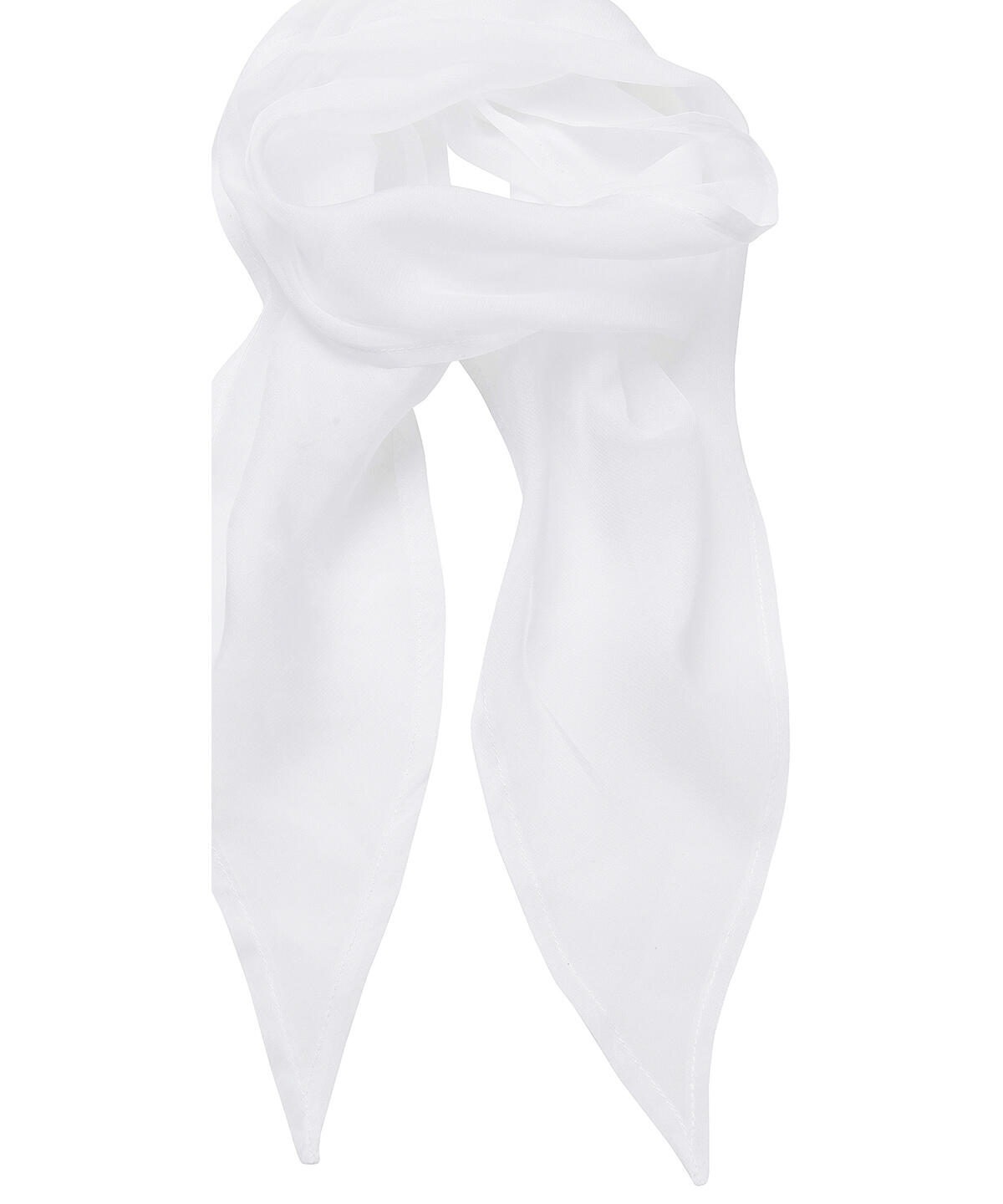 Premier PR740 'Colours' Chiffon scarf White