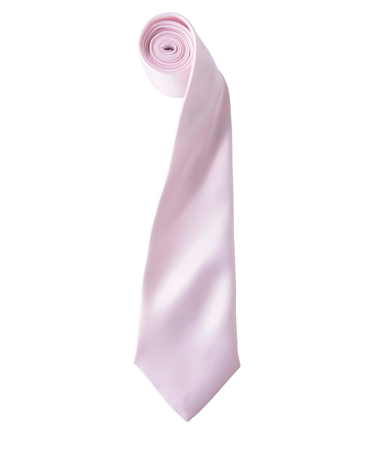 Premier PR750 'Colours' satin tie Pink