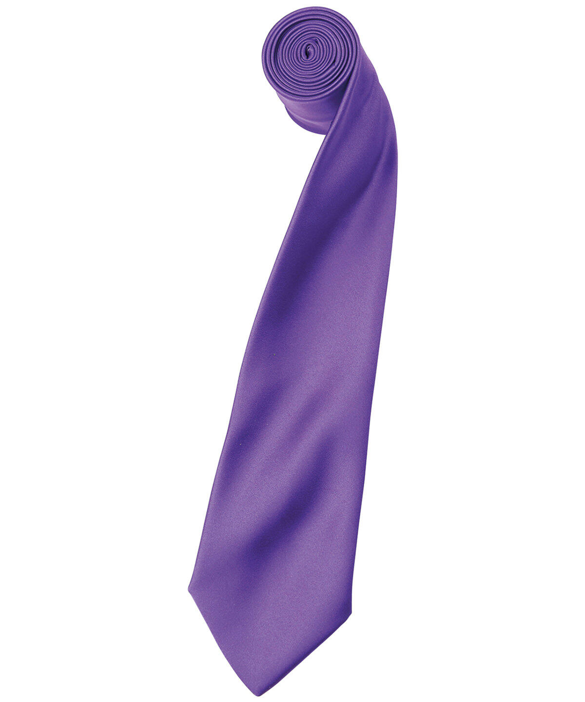 Premier PR750 'Colours' satin tie Purple