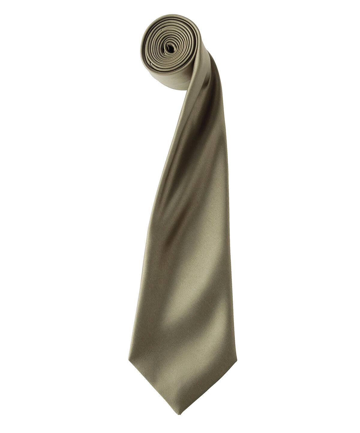 Premier PR750 'Colours' satin tie Green