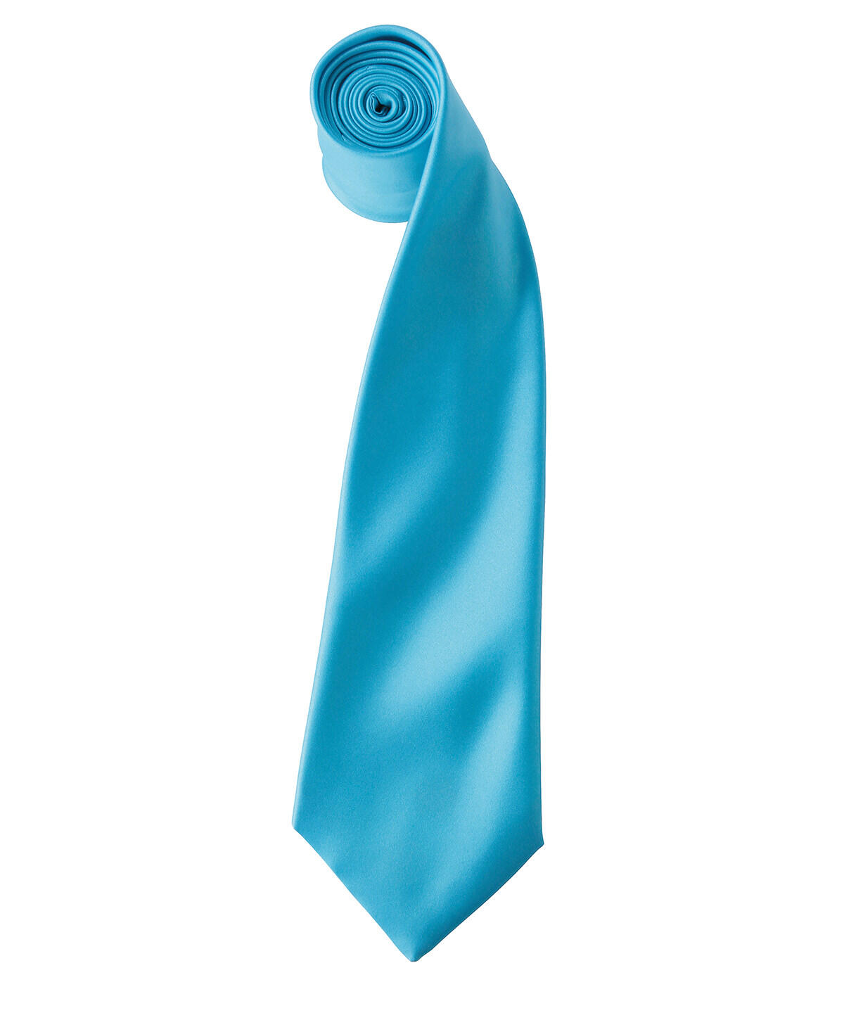 Premier PR750 'Colours' satin tie Blue