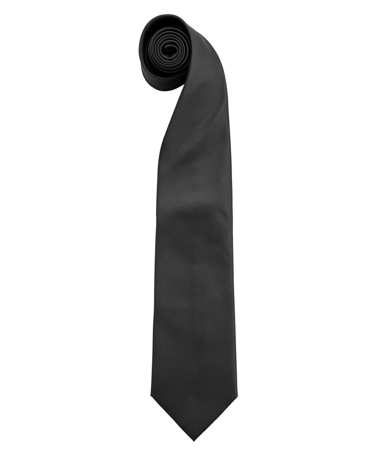 Premier PR765 'Colours Originals' fashion tie Black