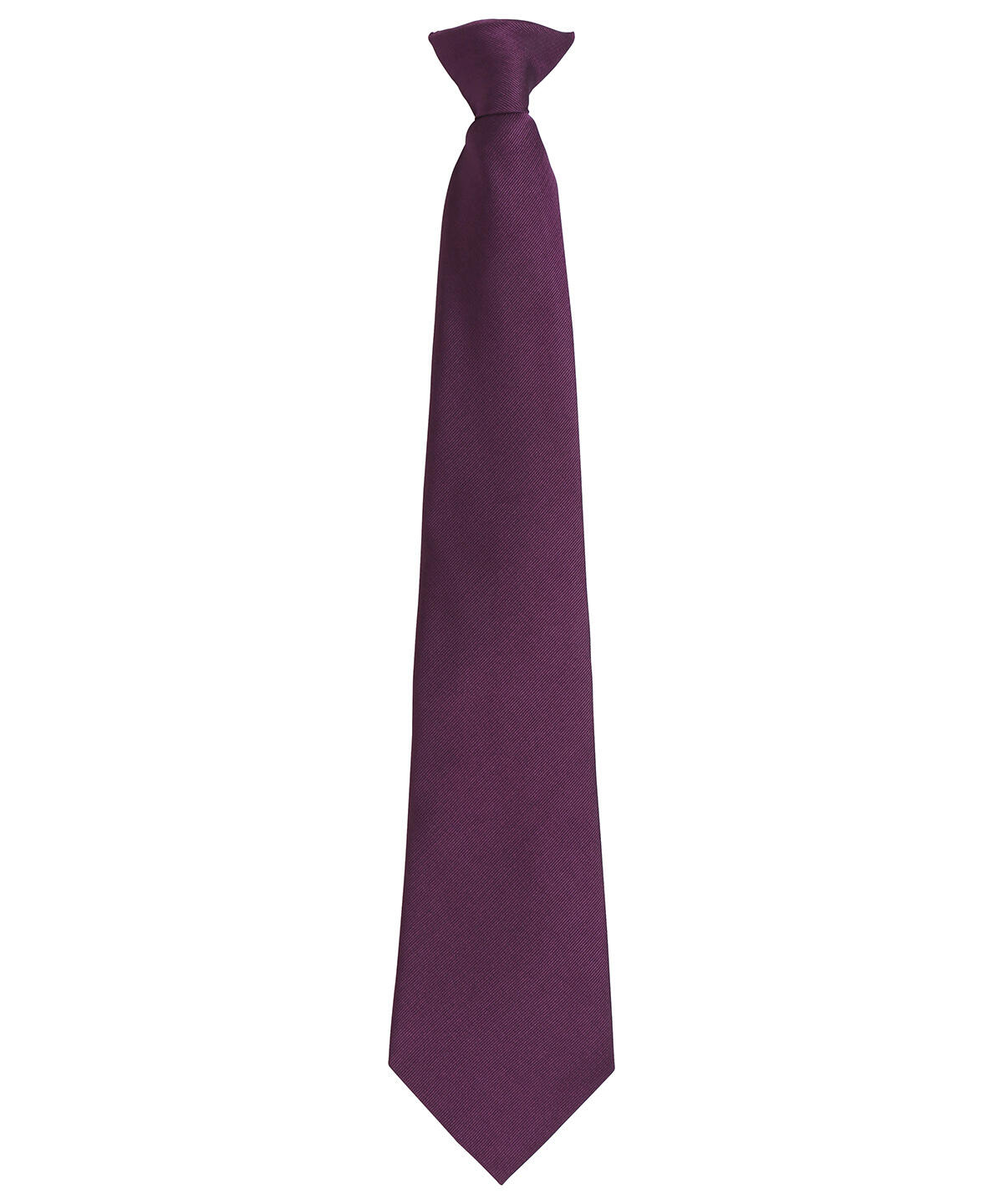 Premier PR785 'Colours Originals' fashion clip tie Purple