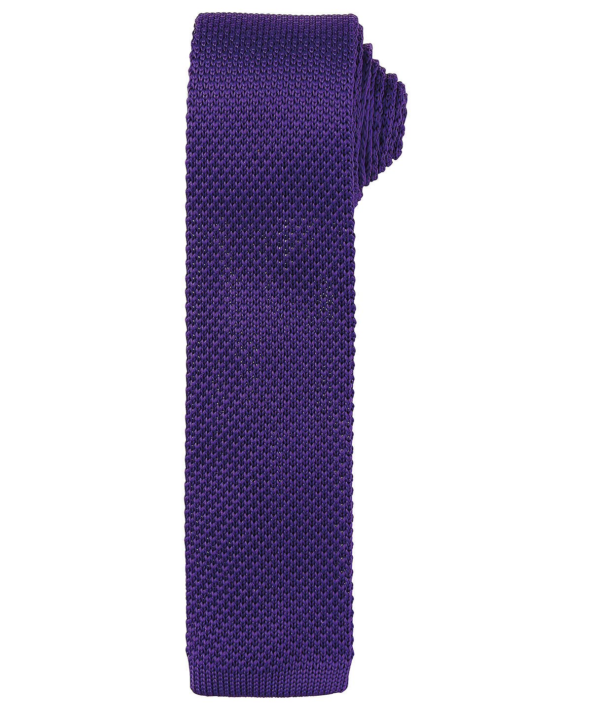 Premier PR789 Slim knitted tie Purple