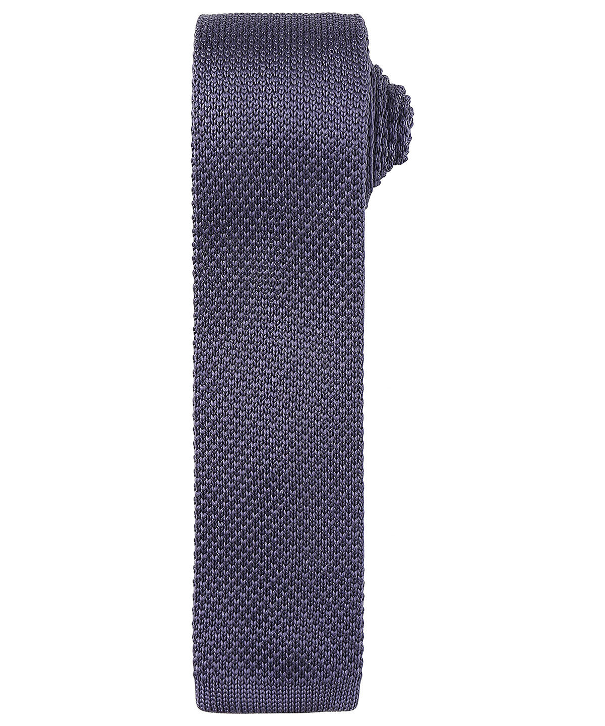 Premier PR789 Slim knitted tie Grey