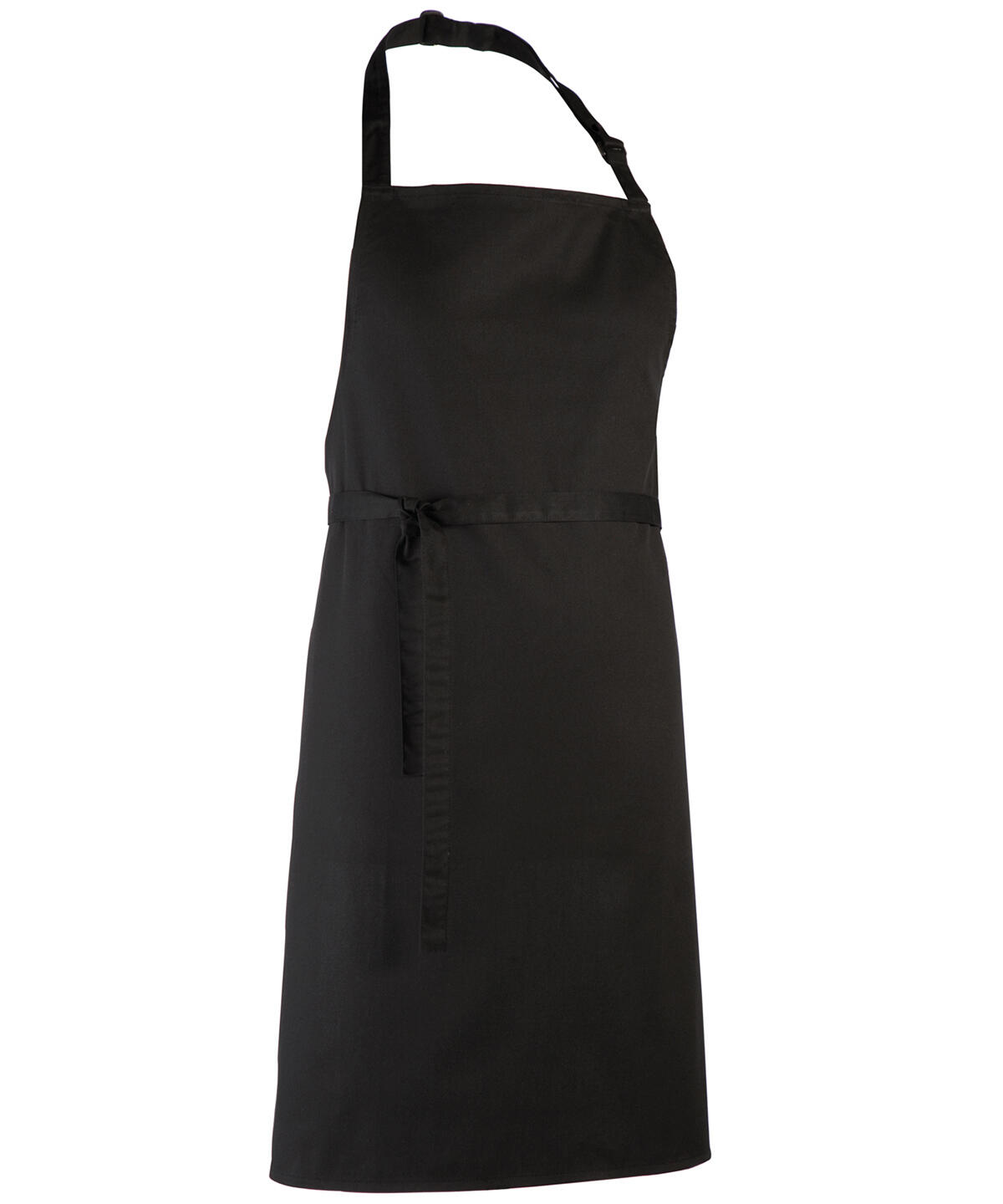 Premier PR150 Colours bib apron - XL Black