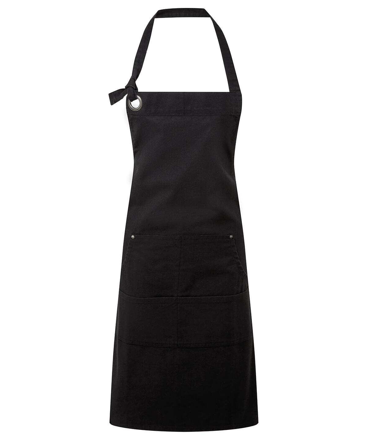 Premier PR137 Calibre heavy cotton canvas pocket apron Black