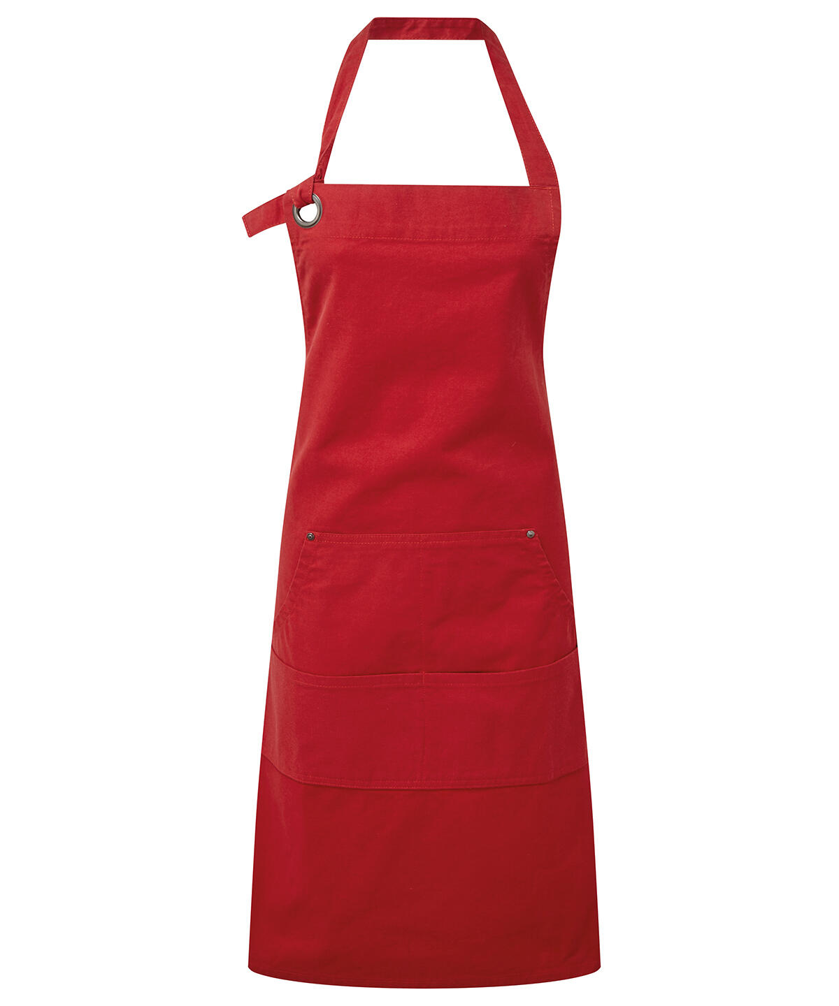 Premier PR137 Calibre heavy cotton canvas pocket apron Red