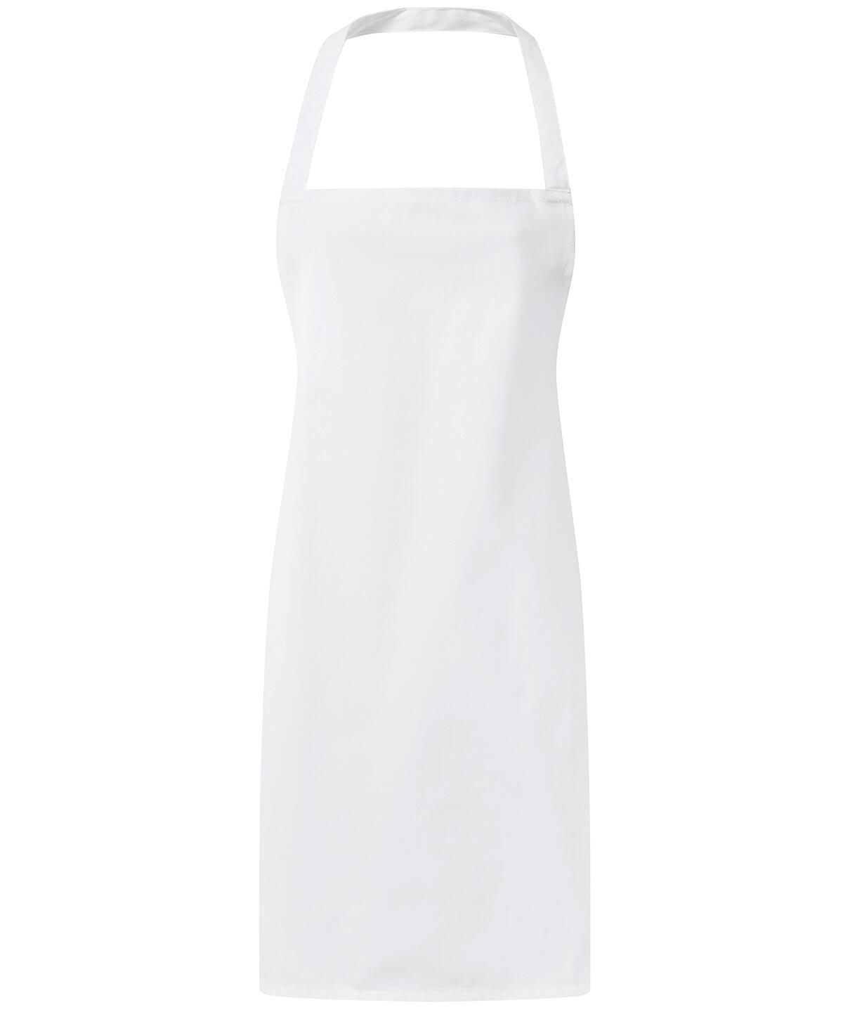 Premier PR165 Essential bib apron White