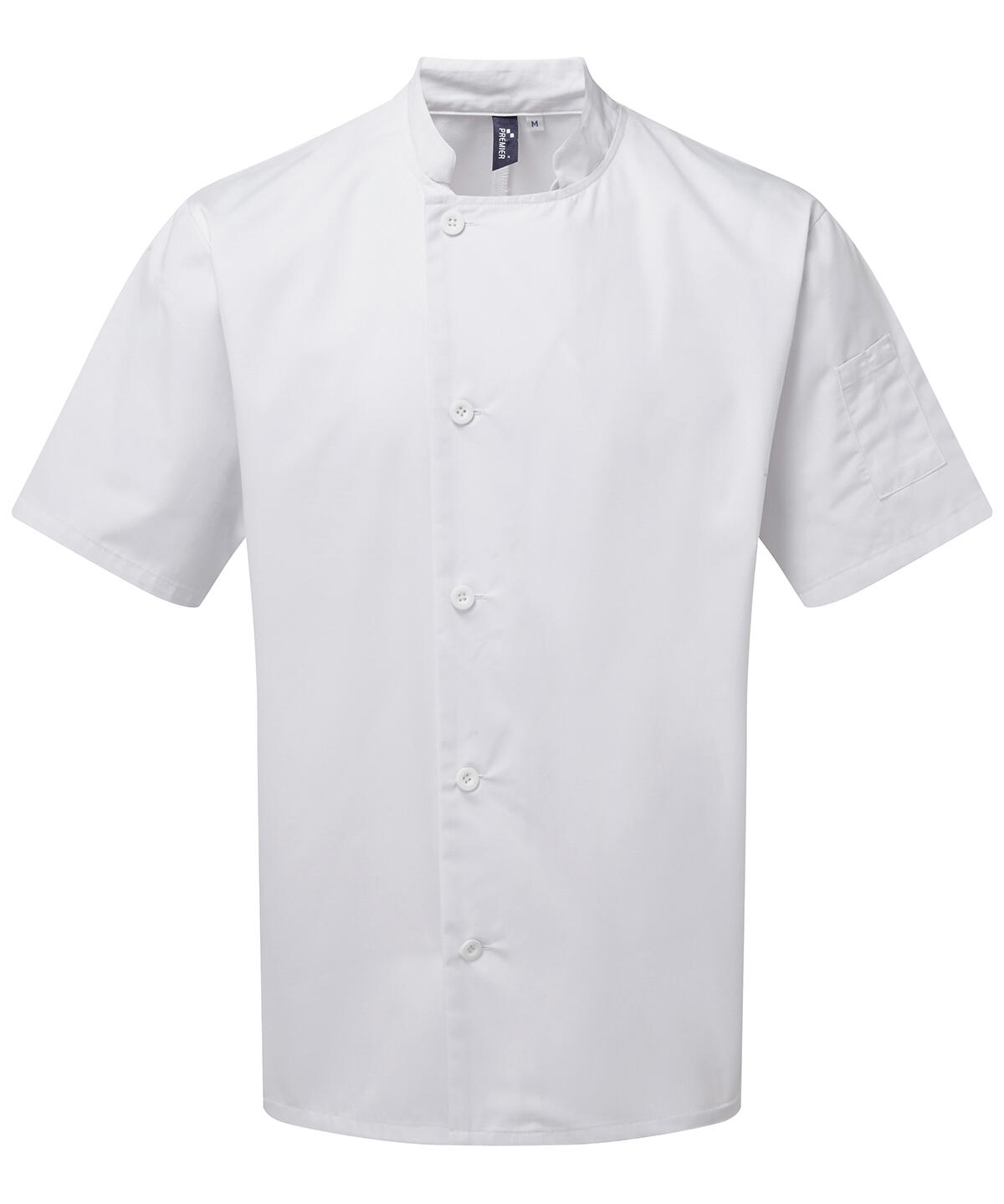 Premier PR900 Chef's essential short sleeve jacket White