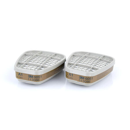 3M 6051 A1 Respirator Filter White