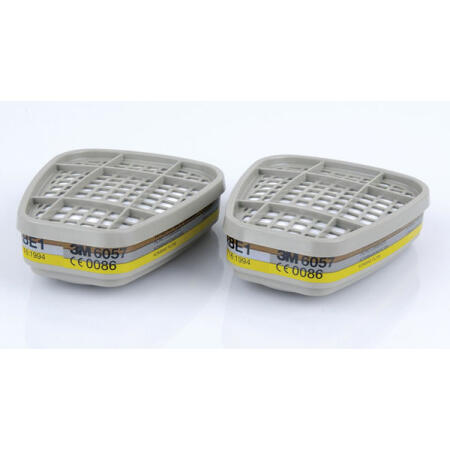 3M 6057 Abe1 Respirator Filter White