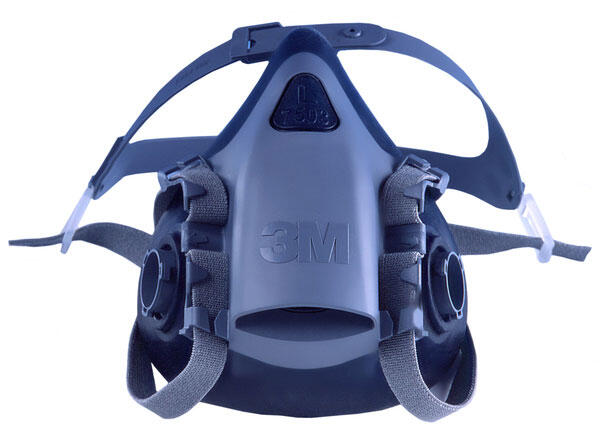 3M 7502 Silicone Half Mask Blue