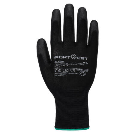 A126 Grip 13 Nylon PU Glove Black