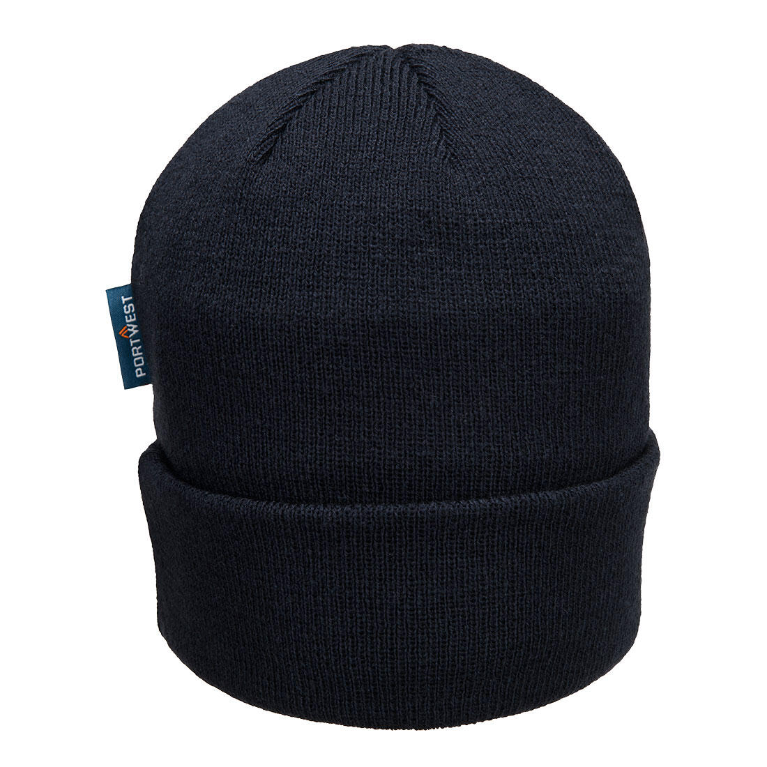 B013 Insulated Knit Beanie Navy - Image 2