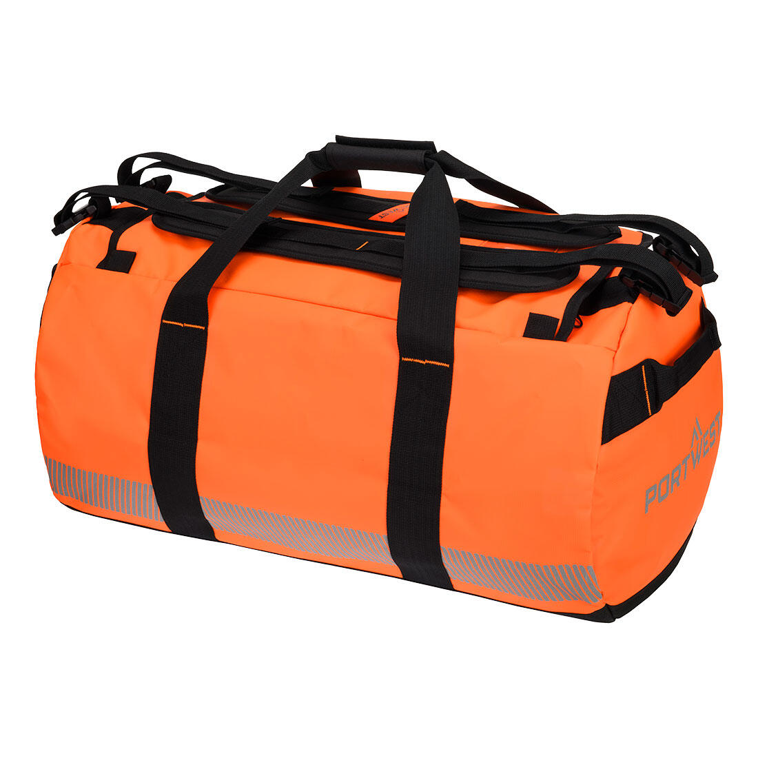 B911 Hi-Vis Waterproof PVC Bag Orange - Image 2
