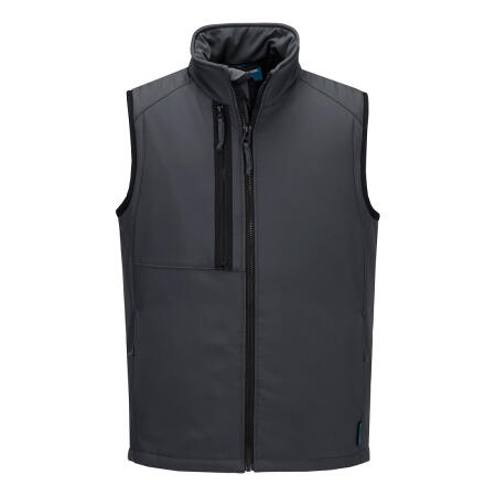 CD877 WX2 Eco Insulated Softshell Bodywarmer (2L) Metal Grey