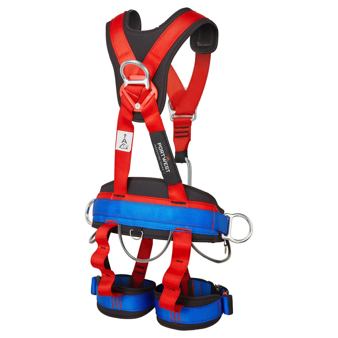 FP19 Portwest 4 Point Comfort Plus Harness Red - Image 2