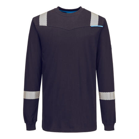 FR751 WX3 Modaflame Knit FR Long Sleeve T-Shirt Navy
