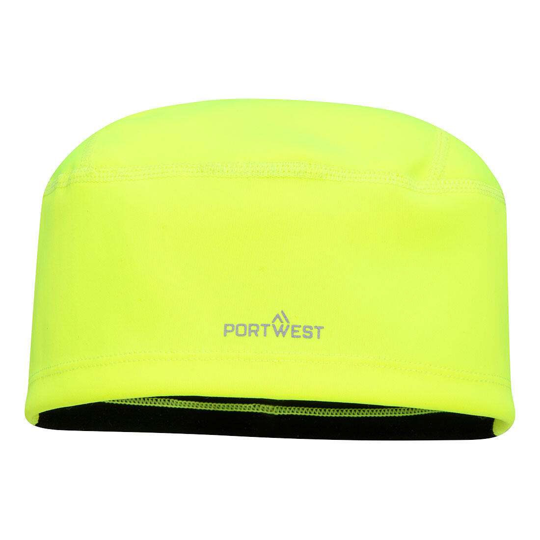 HA26 PW3 Wind Resistant Beanie Yellow/Black - Image 2