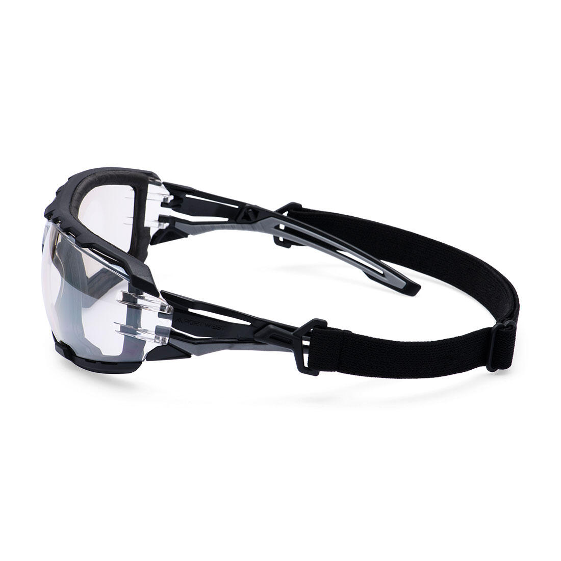 PR02 Anthracite Wraparound Plus Safety Glasses Mirror (Indoor/Outdoor) - Image 2
