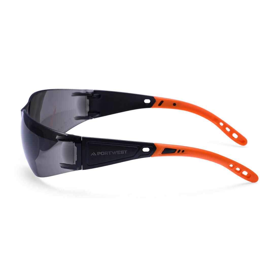 PR32 Wrap Around Hip Safety Glasses Smoke - Image 2