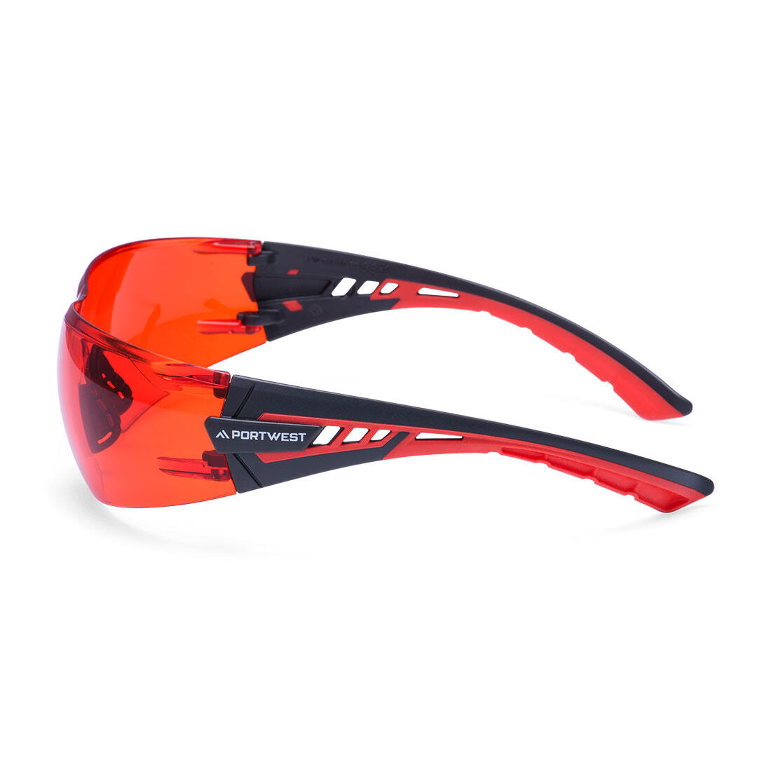 PS27 Tech Look Lite KN Safety Glasses Red - Image 2