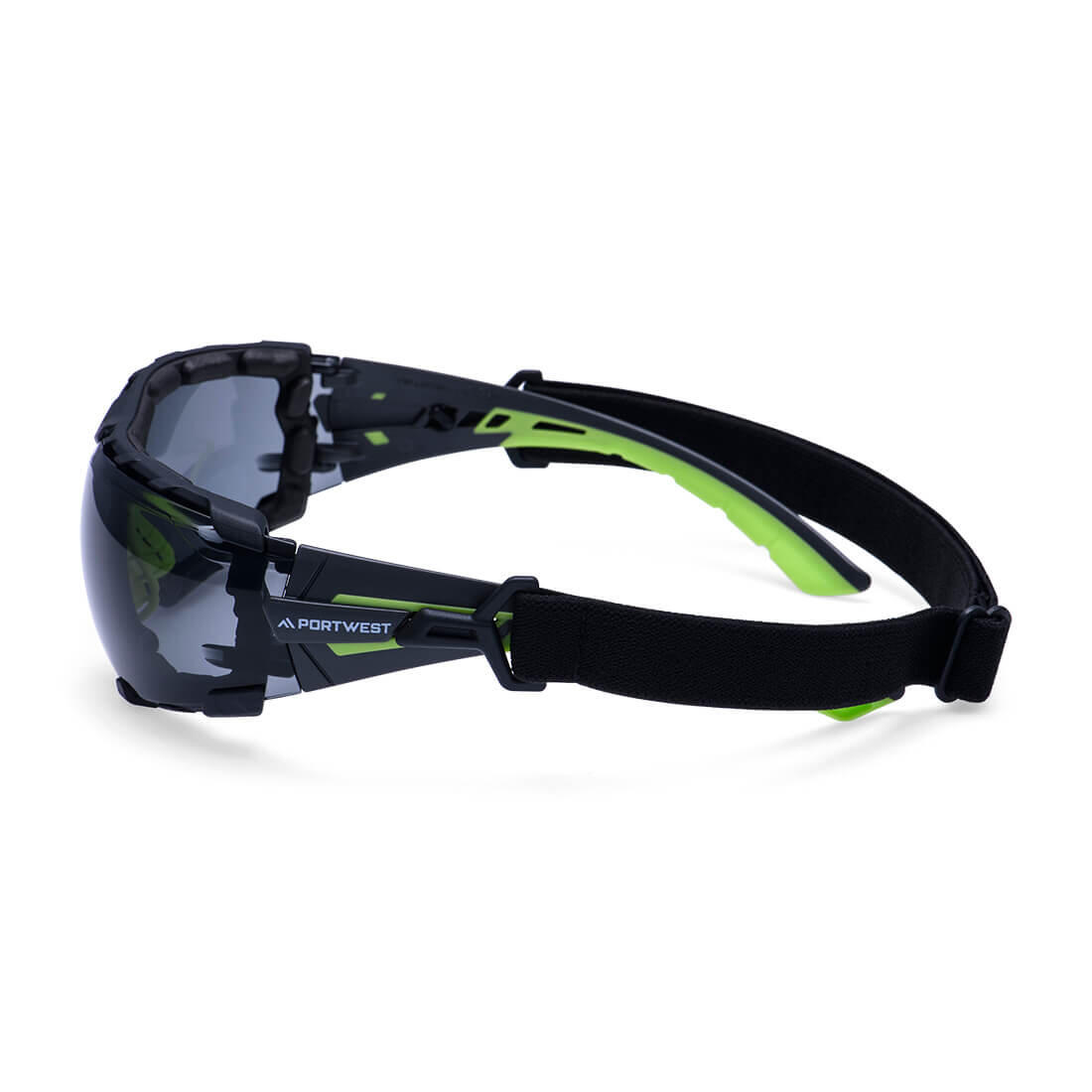 PS28 Tech Look Pro KN Safety Glasses Smoke - Image 2