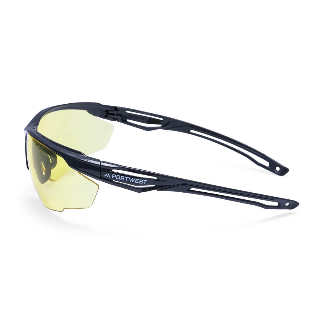PS36 Anthracite Safety Glasses Amber - Image 2
