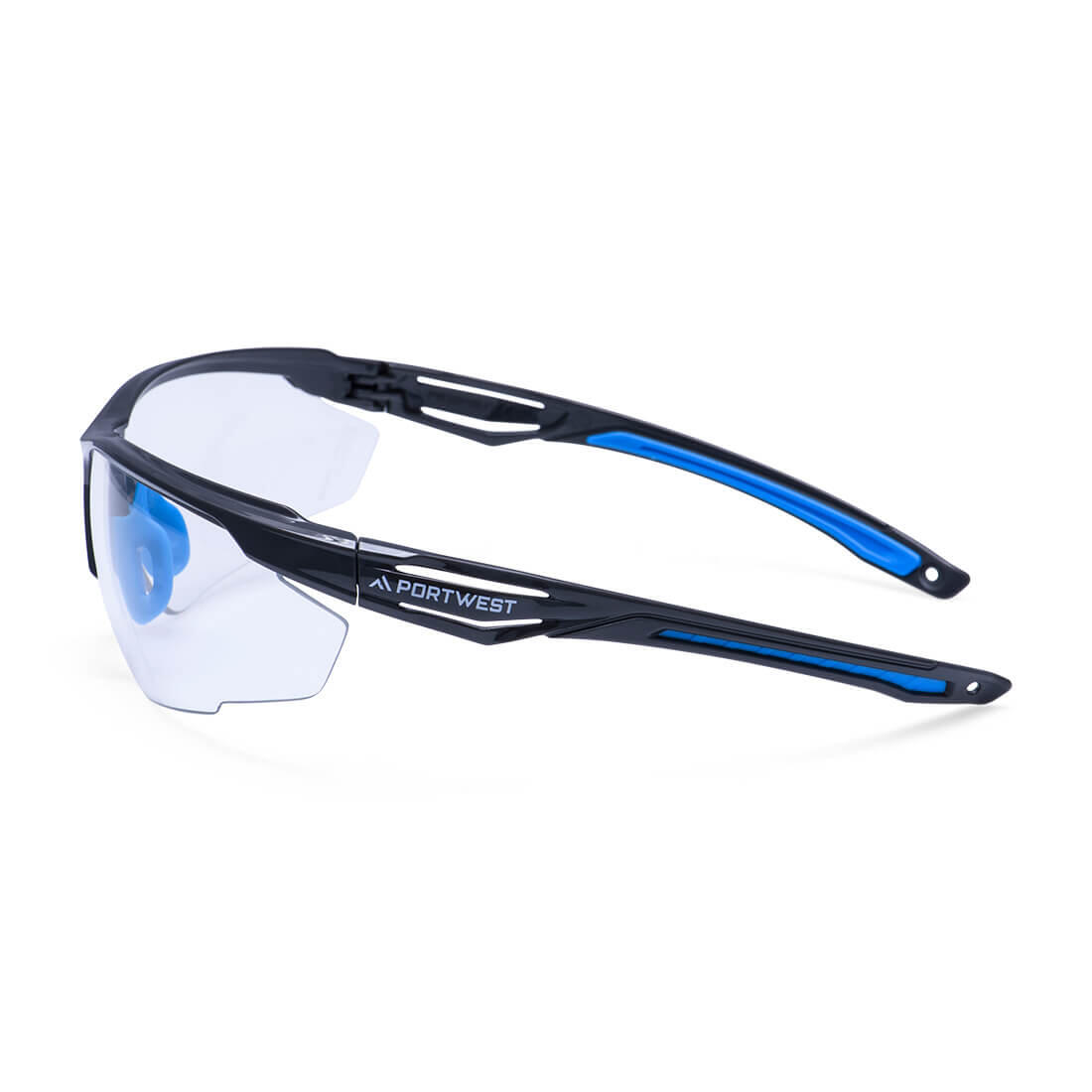 PS37 Anthracite KN Safety Glasses Clear - Image 2