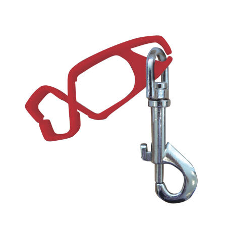 A001 Glove Clip (Pk40) Red