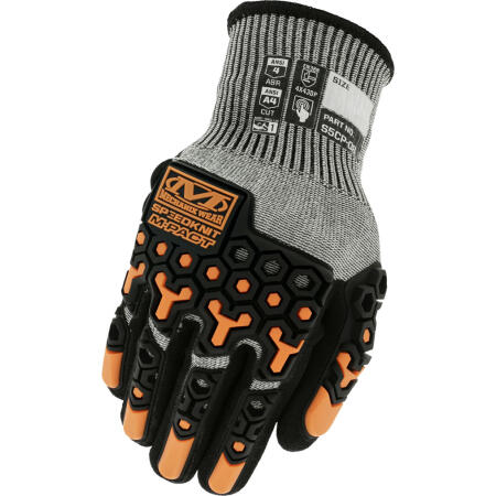 Speedknit M-Pact Glove  Black/Orange