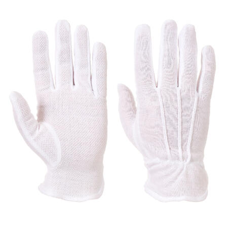 A080 Liner 24 PVC Microdot Glove White