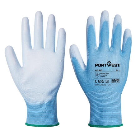 A120 Grip 13 PU Palm Glove Blue