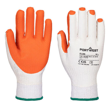 Portwest A135 Tough Grip Glove Yellow/Orange