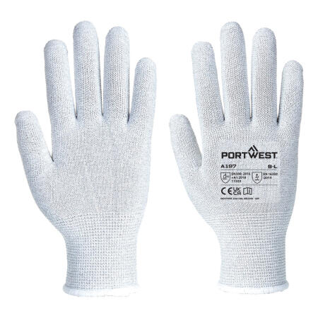 A197 ESD 13 Liner Glove Grey