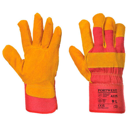 Portwest A225 Leather Rigger 240 Cow Split Thermal Glove