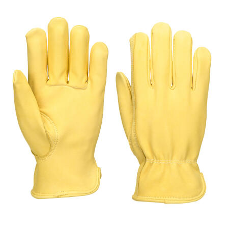 A270 Leather Driver 100 Cow Grain Glove Beige