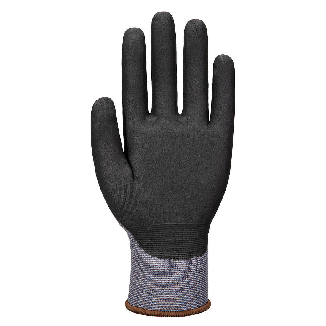 A356 ESD 15 Nitrile Essential Glove Grey/Black - Image 2
