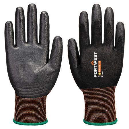 A372 GP Grip 18 PU Glove Black